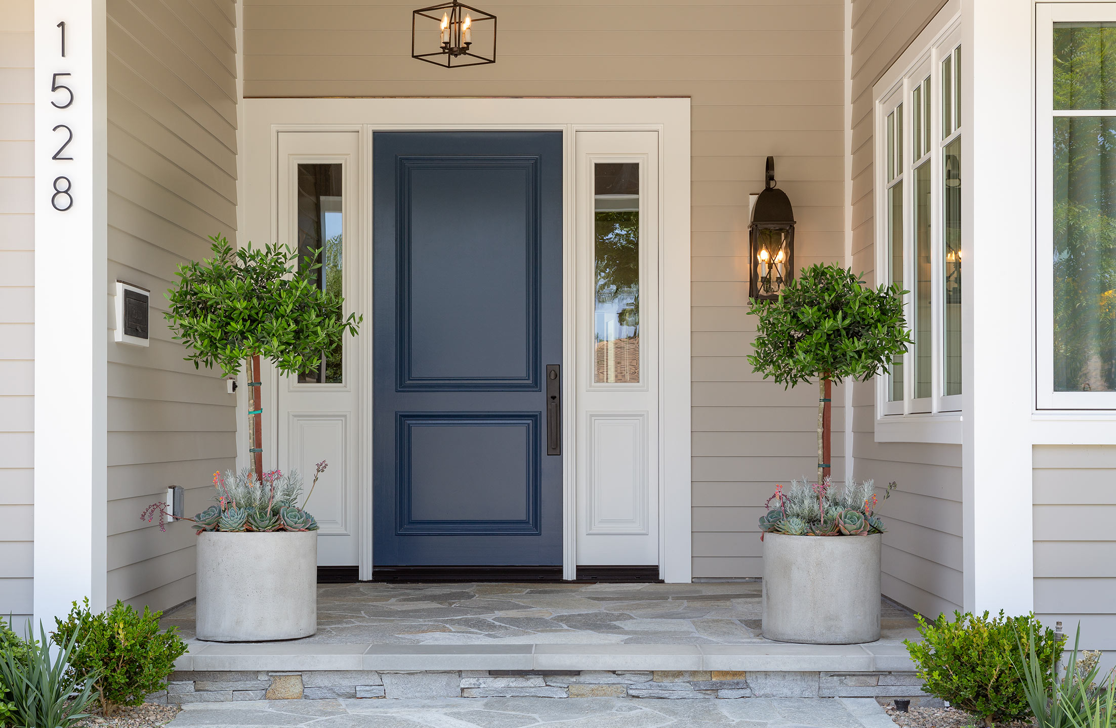 raised panel entry door